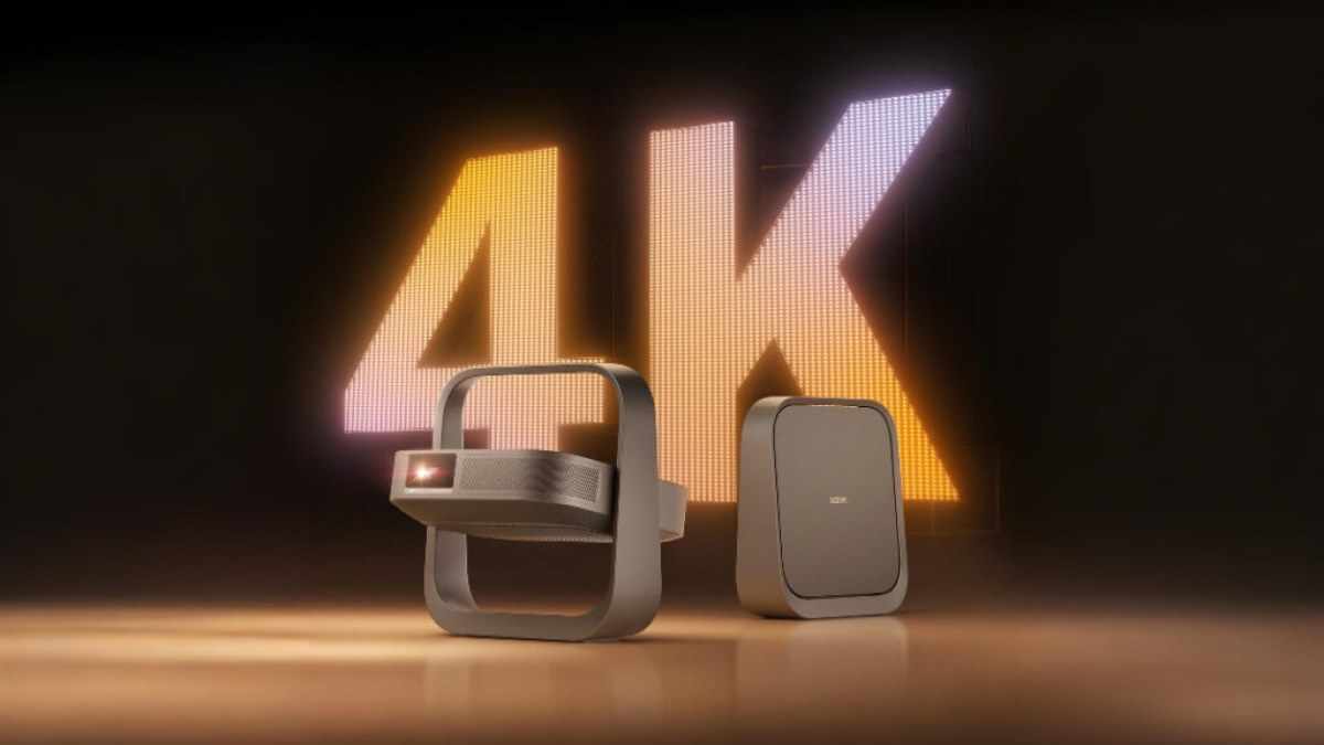 این پروژکتور قابلحمل با وضوح 4K و قابلیتهای هوش مصنوعی توسط ایکسجیمی معرفی شد